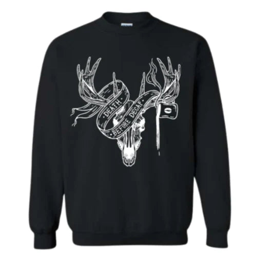 Death Before Decaf Sweatshirt